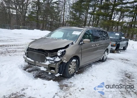 2010 Honda Odyssey Ex-L из США, поврежденный, VIN 5FNRL3H64AB076204